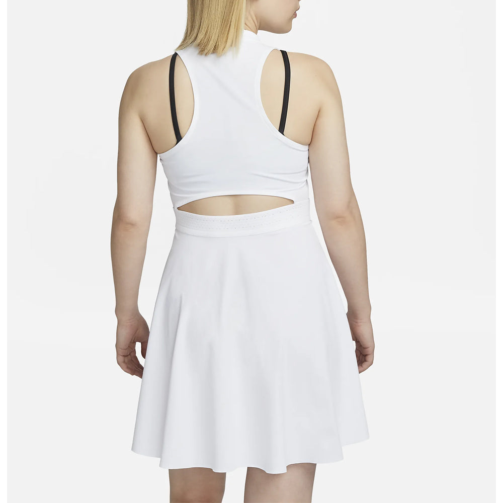 Nike Dri-FIT Advantage Dress (Women's) - White/Black