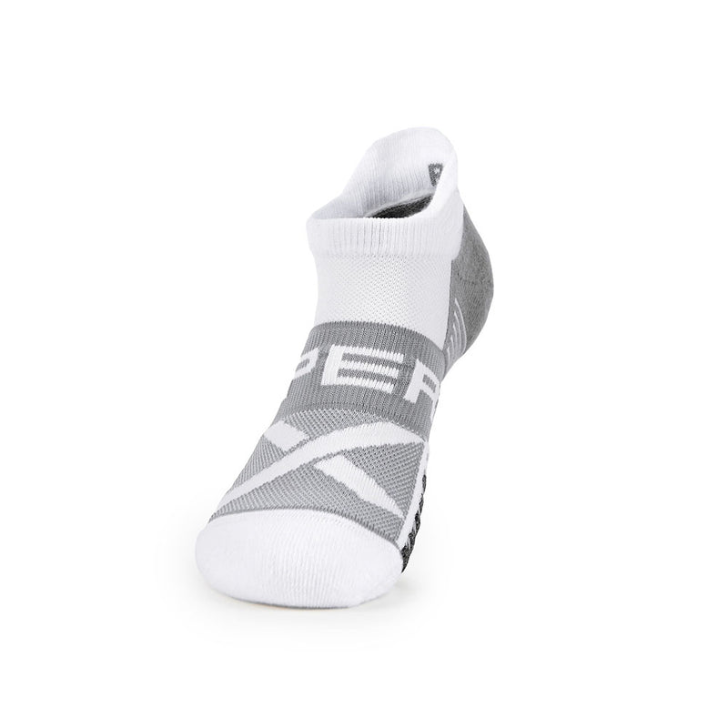 Thorlo Experia Ultra Light Padding Tennis No Show Tab Socks - White