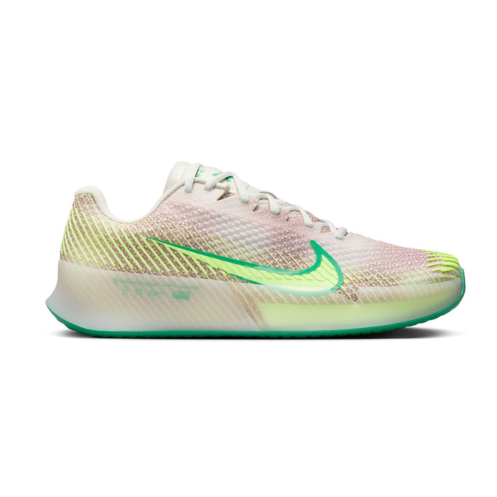 Nike Court Air Zoom Vapor 11 Premium (Men's) - Phantom/Stadium Green/Barely Volt