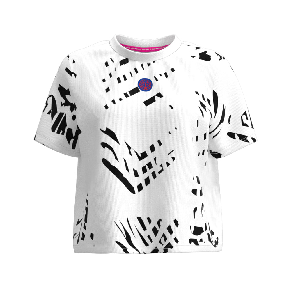 T-shirt Bidi Badu Melbourne Junior (Fille) - Blanc/Noir