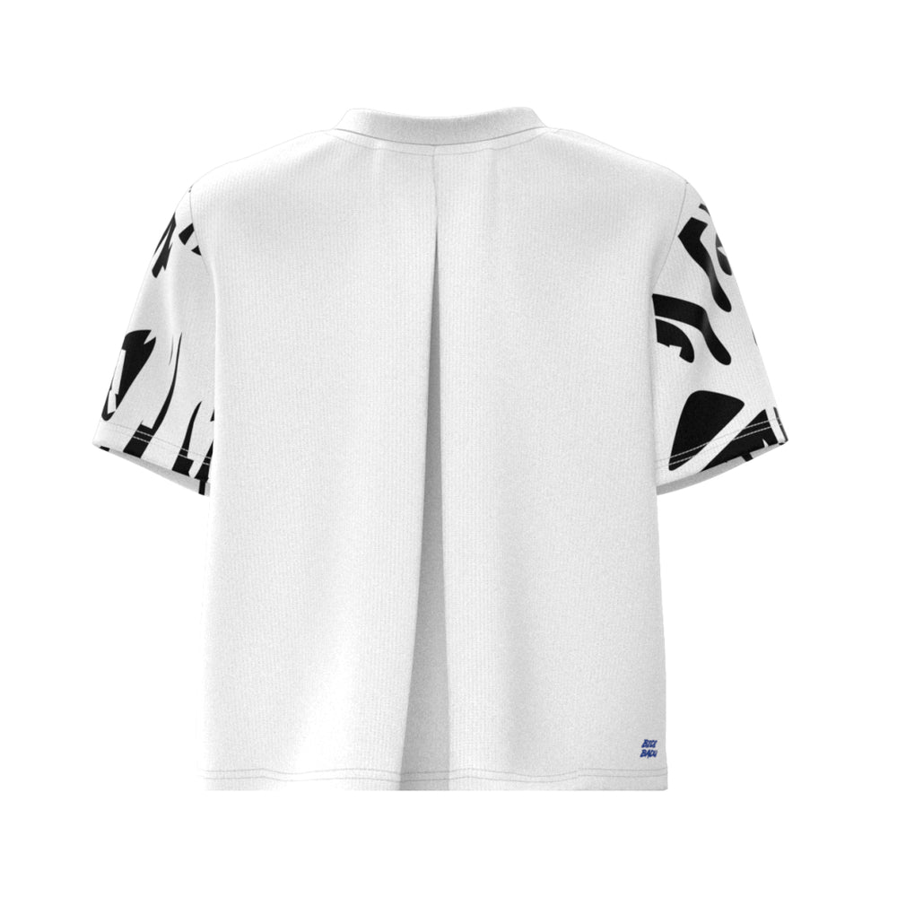 T-shirt Bidi Badu Melbourne Junior (Fille) - Blanc/Noir