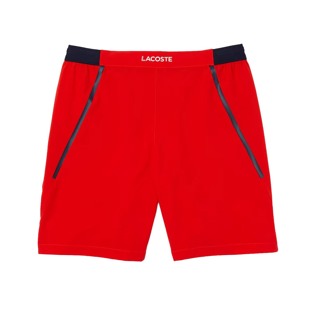 Lacoste Tennis x Novak Djokovic Taffeta Shorts (Men's) - Red