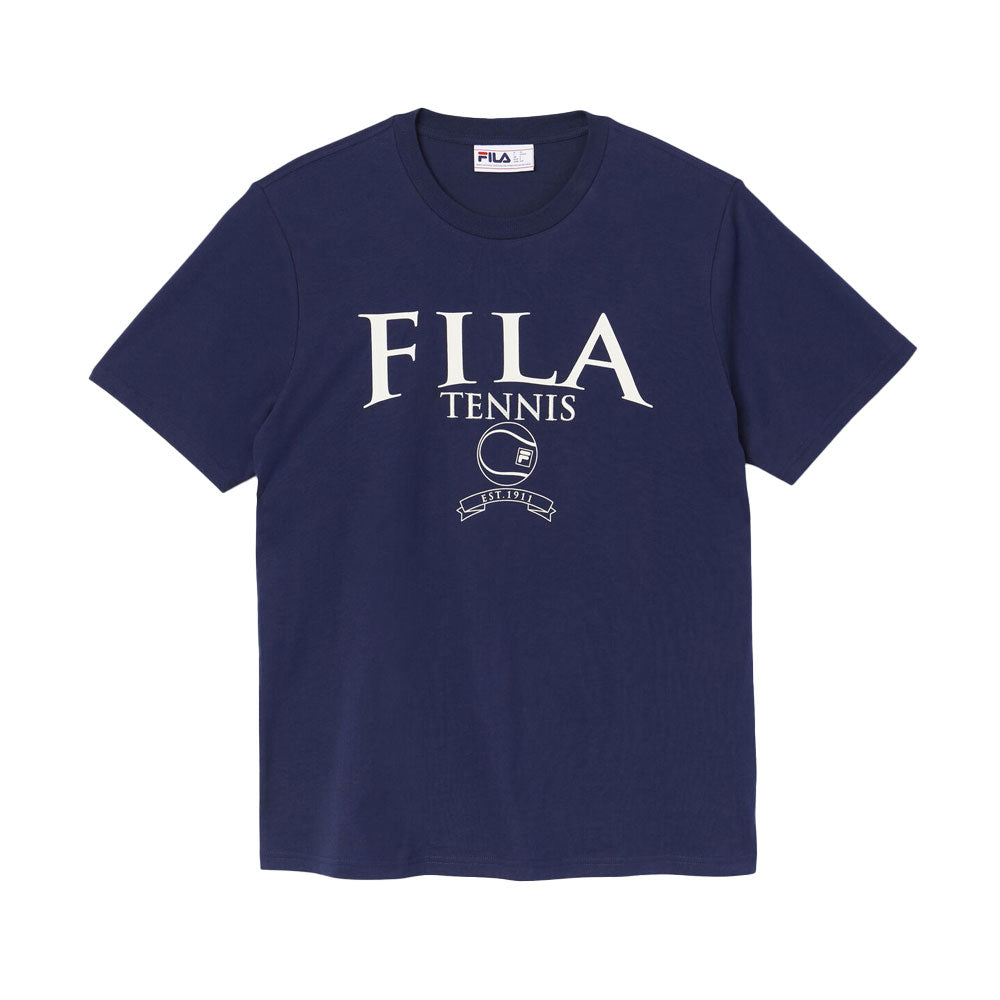 T-shirt Fila Saran (Hommes) - Marine/Gardenia