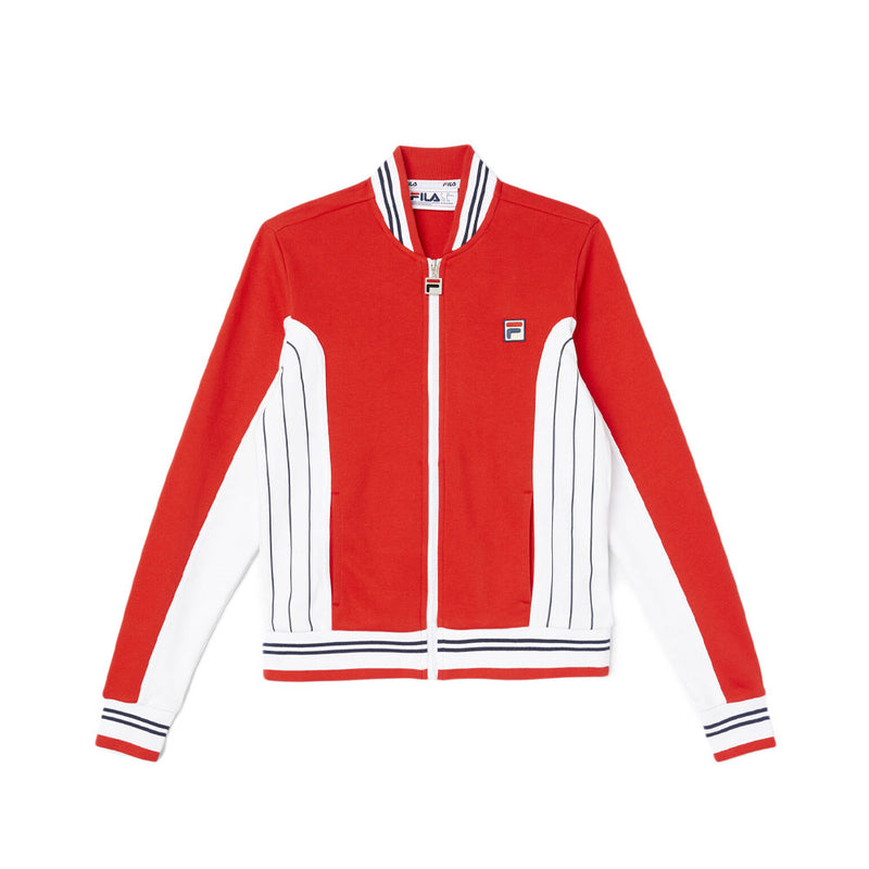 Fila Settanta II Jacket (Women's) - Red/White/Navy