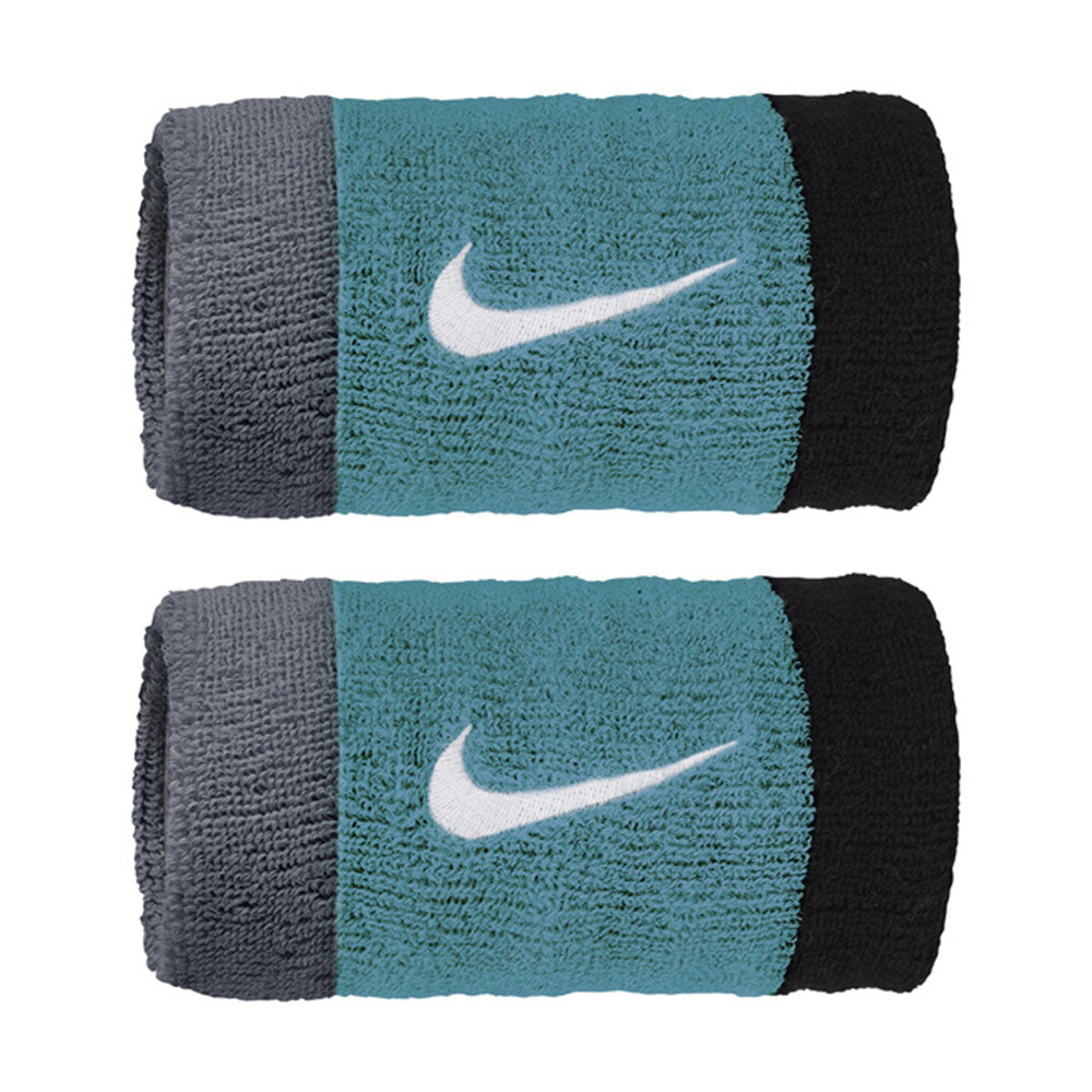 Nike Swoosh Doublewide Wristbands - Multi Color