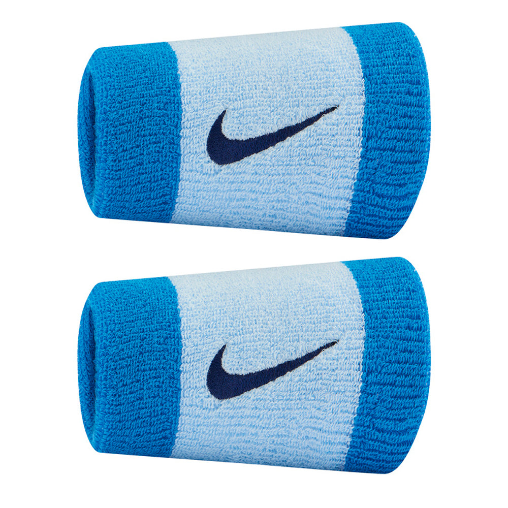 Nike Swoosh Doublewide Wristbands - Multi Color