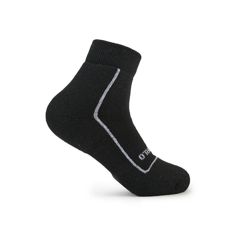 Thorlo Light Cushion Ankle Pickleball Socks - Black