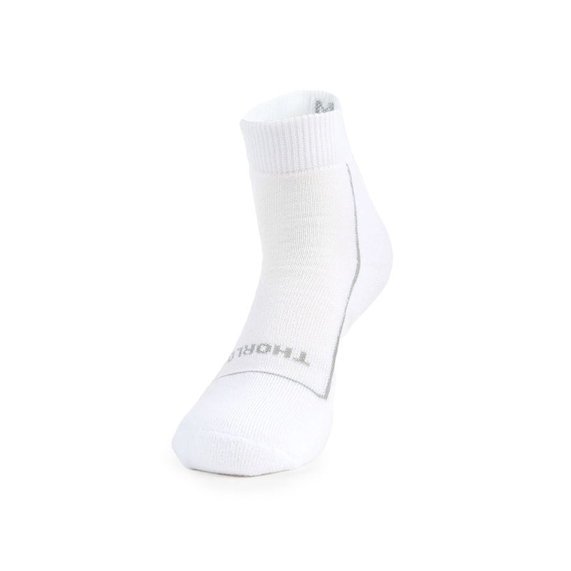 Thorlo Light Cushion Ankle Pickleball Socks - White