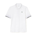 Lacoste Sport Breathable Stretch Golf Polo Shirt (Women's) - White/Navy.