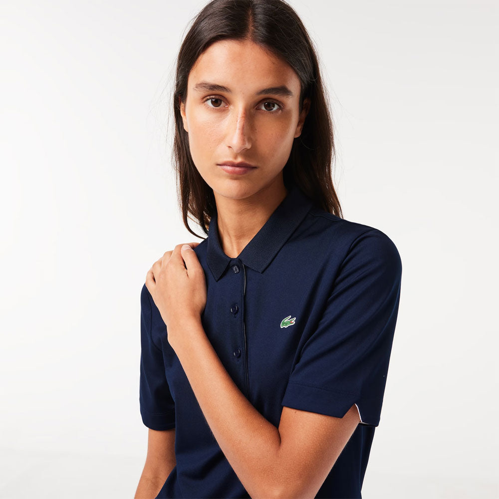 Lacoste Sport Breathable Stretch Golf Polo Shirt (Women's) - Navy