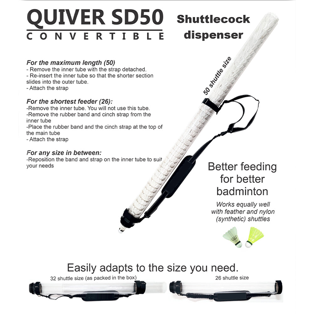 Knight Trainer Quiver SD50 Badminton Shuttlecock Dispenser