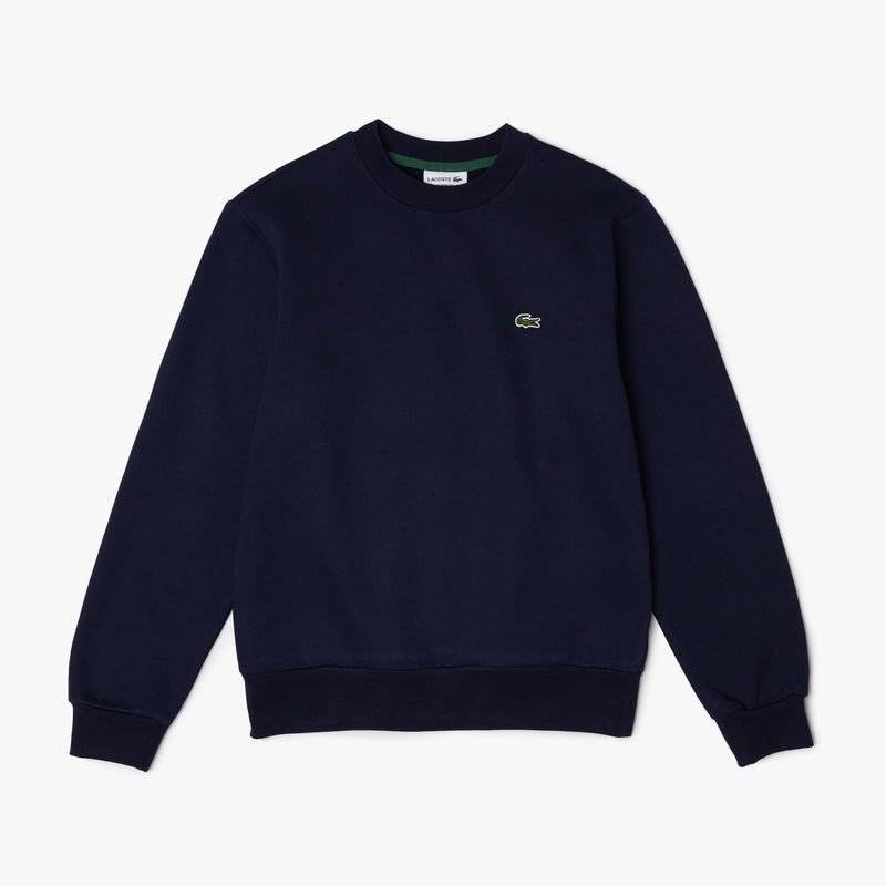 Lacoste Organic Brushed Cotton Sweatshirt (Men's) - Navy