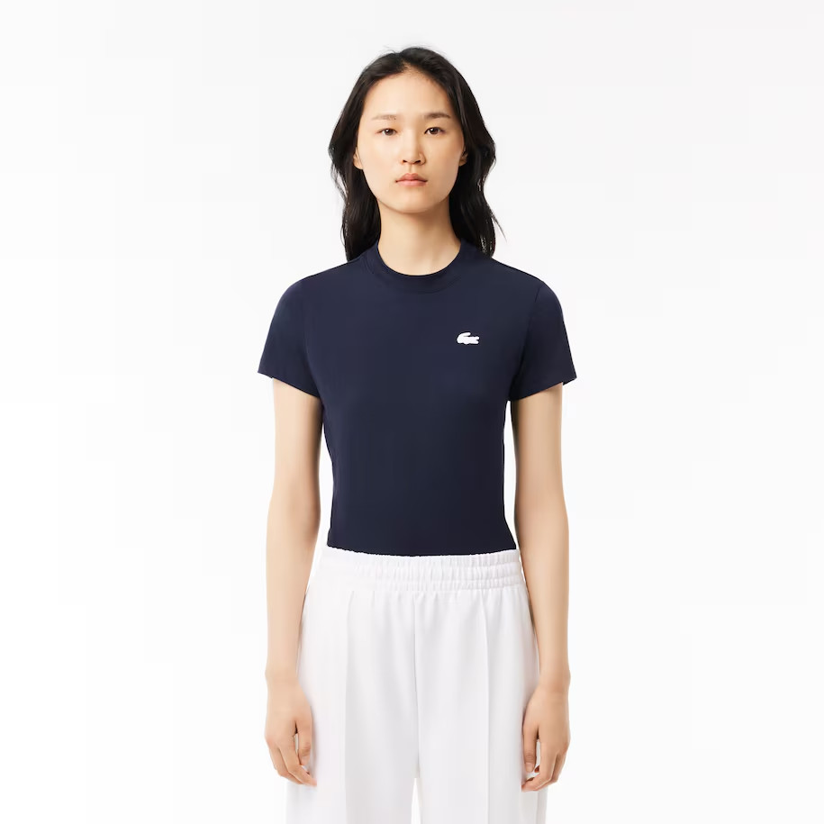 Lacoste Sport Organic Cotton Ultra-Dry Jersey T-Shirt (Women's)