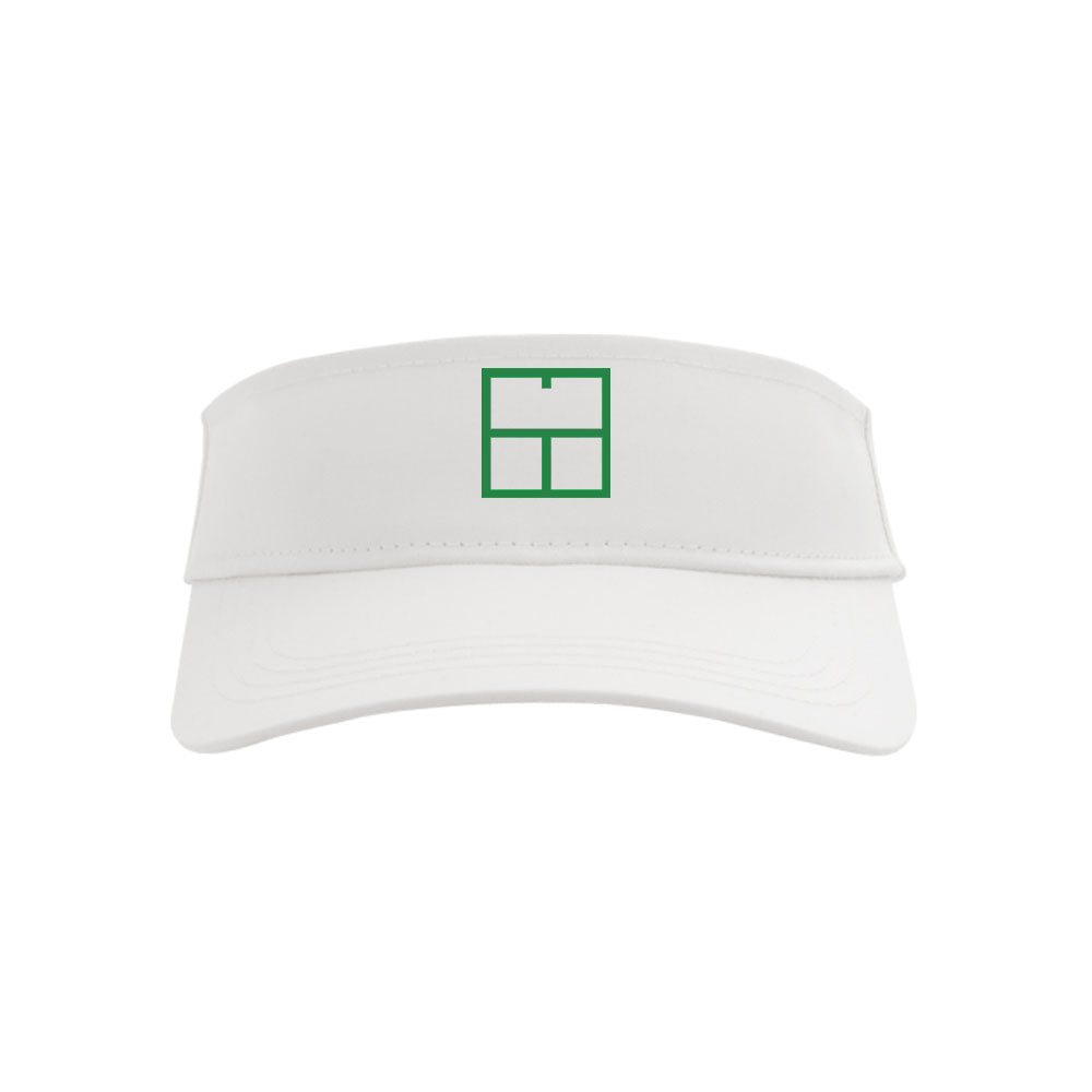Tennis Logo Limited Edition Visor (Unisex) - White/Green