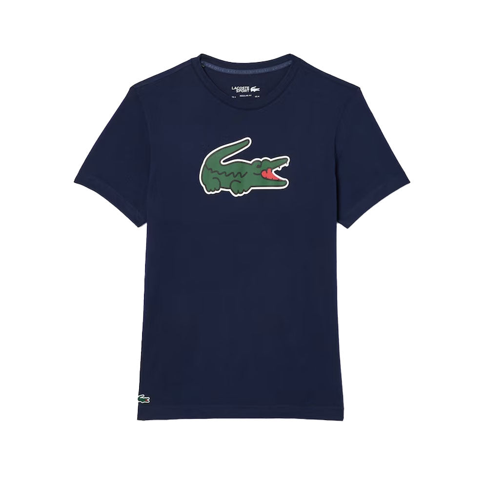 Lacoste Sport Ultra-Dry Croc Print T-Shirt  (Men's)