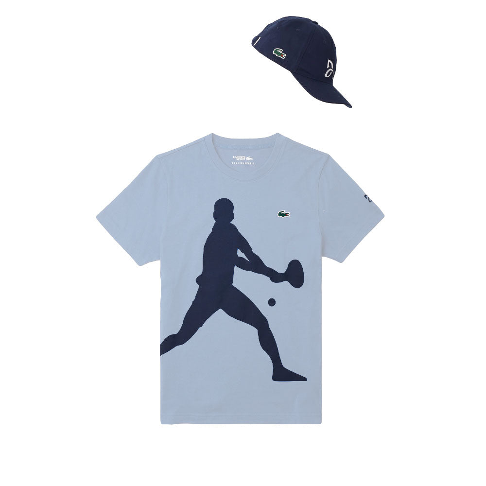 Lacoste Tennis x Novak Djokovic T-Shirt & Cap Set (Men's)