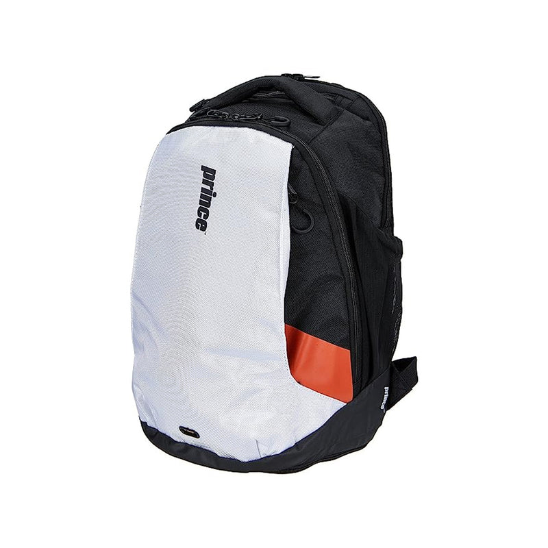 Prince Tour EVO 2R Backpack - White/Black/Orange