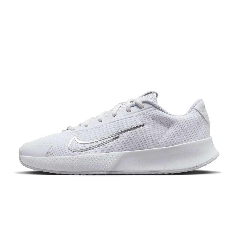 Nike Court Vapor Lite 2 (Femme) - Blanc/Platine pur/Argent métallique