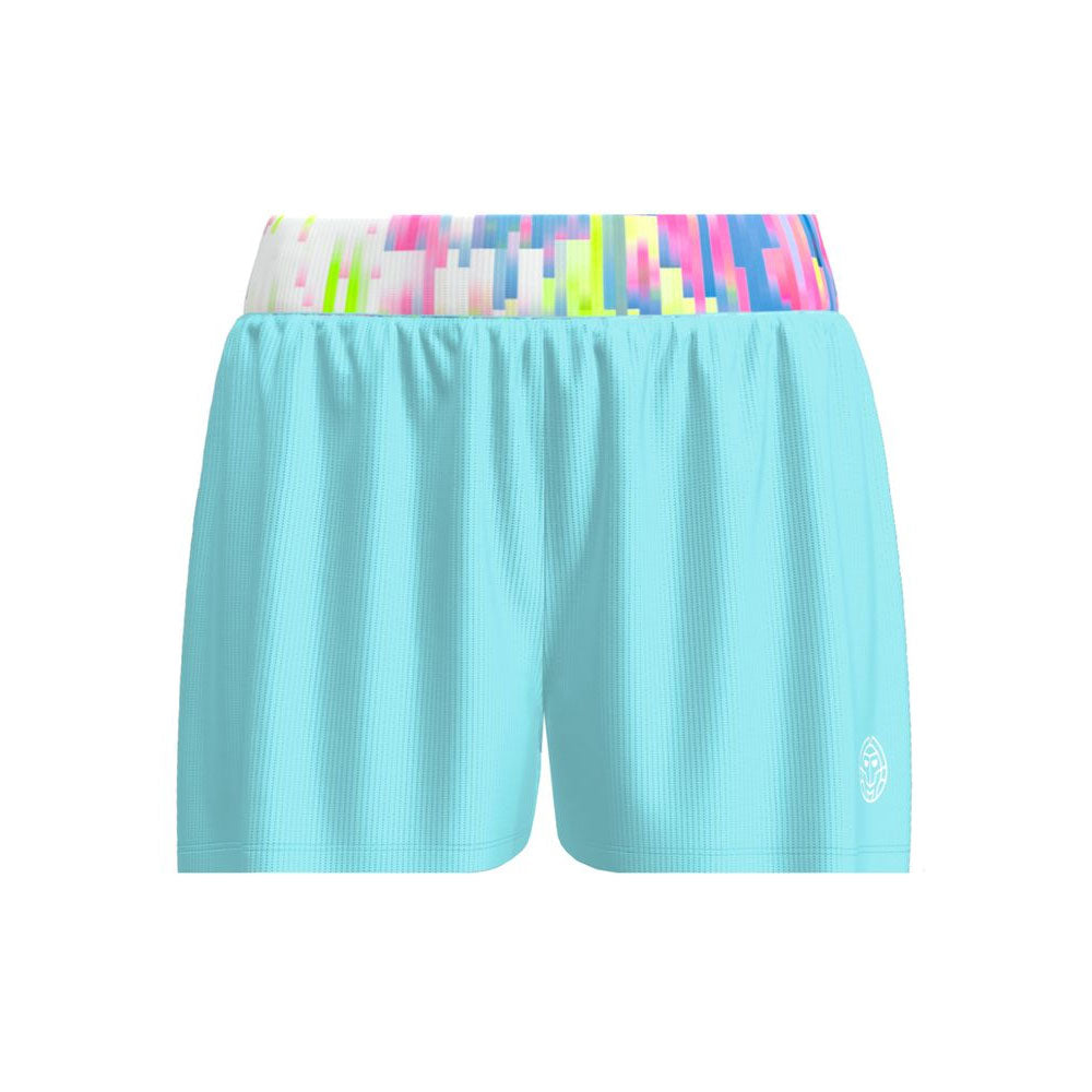 Bidi Badu Melbourne 2024 Printed 2 in 1 Shorts (Women's) - Aqua/Mixed