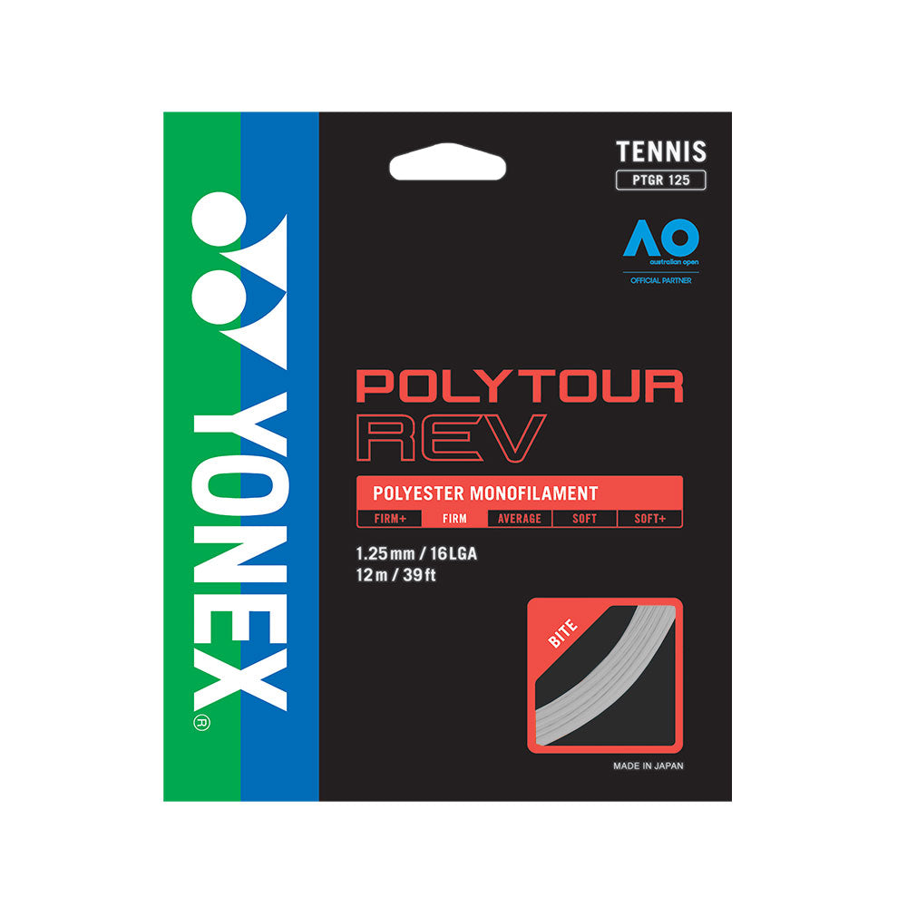 Pack Yonex Poly Tour Rev 125 - Blanc