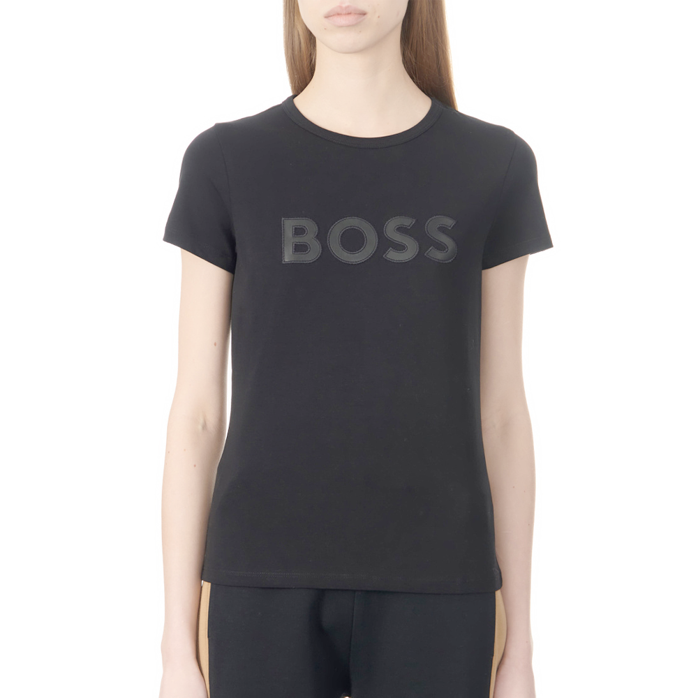 BOSS Regular Fit T-Shirt (Women's) - Black