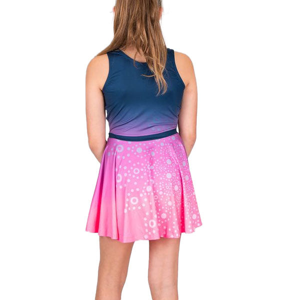 Bidi Badu Colortwist Junior Dress (Girl's) - Pink/Dark Blue