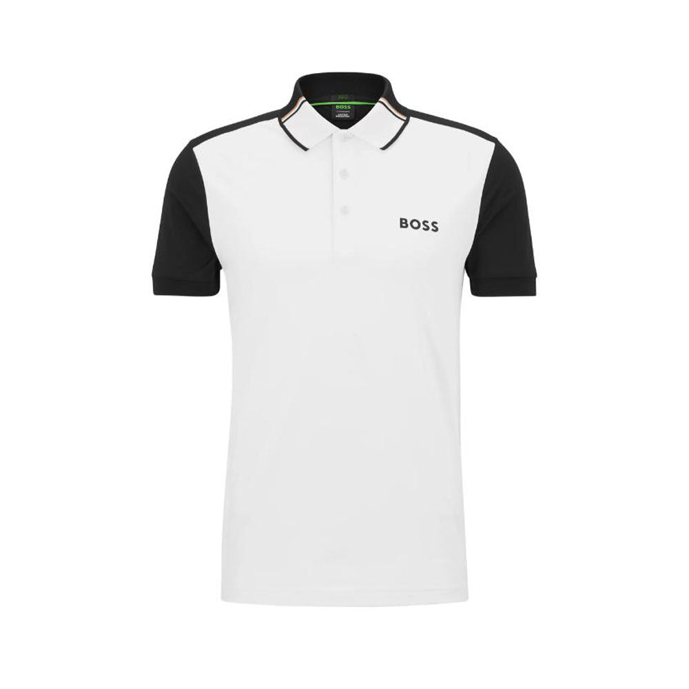 BOSS X Matteo Berrettini Polo Shirt (Men's) - White/Black