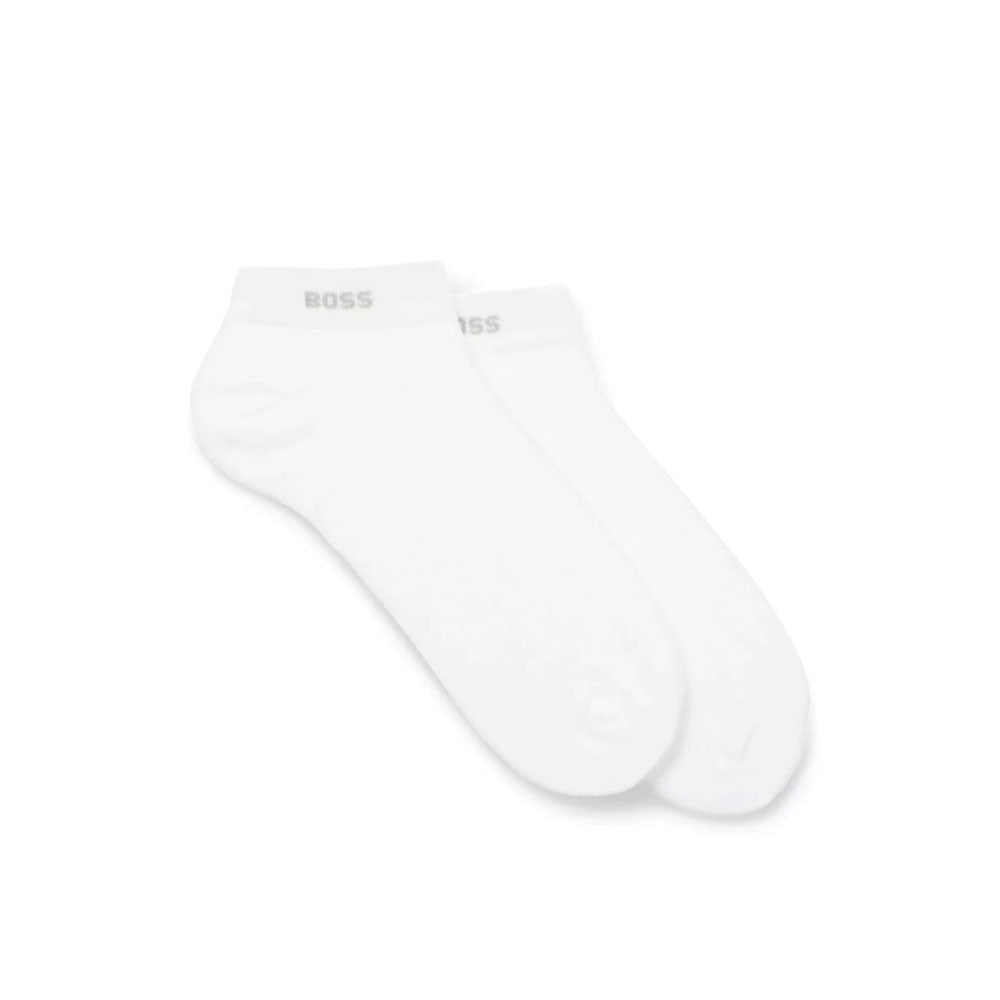 BOSS Ankle Socks (2-Pack) - White