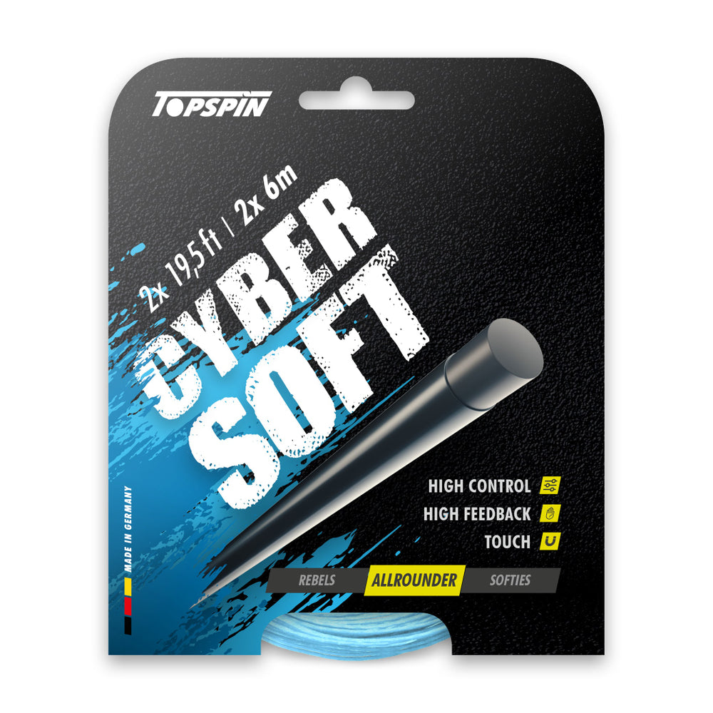 Topspin Cyber Soft (1.25mm) - 12m - Turquoise