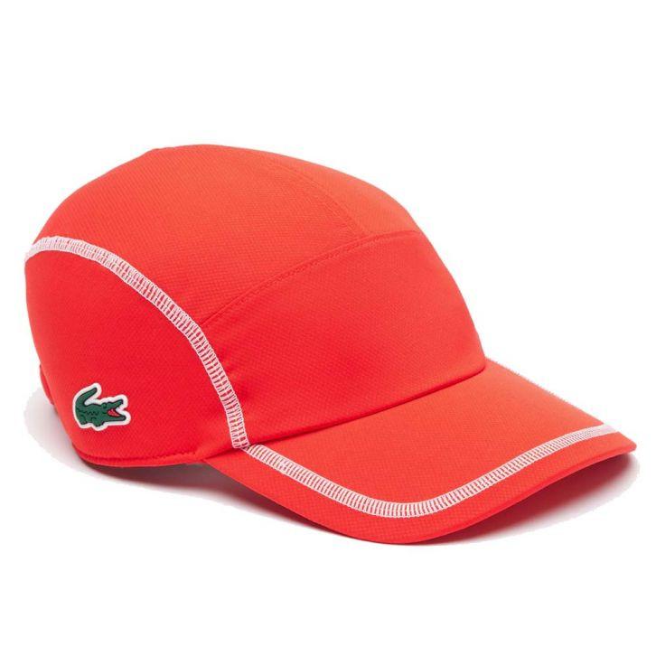 Casquette de tennis colorblock.