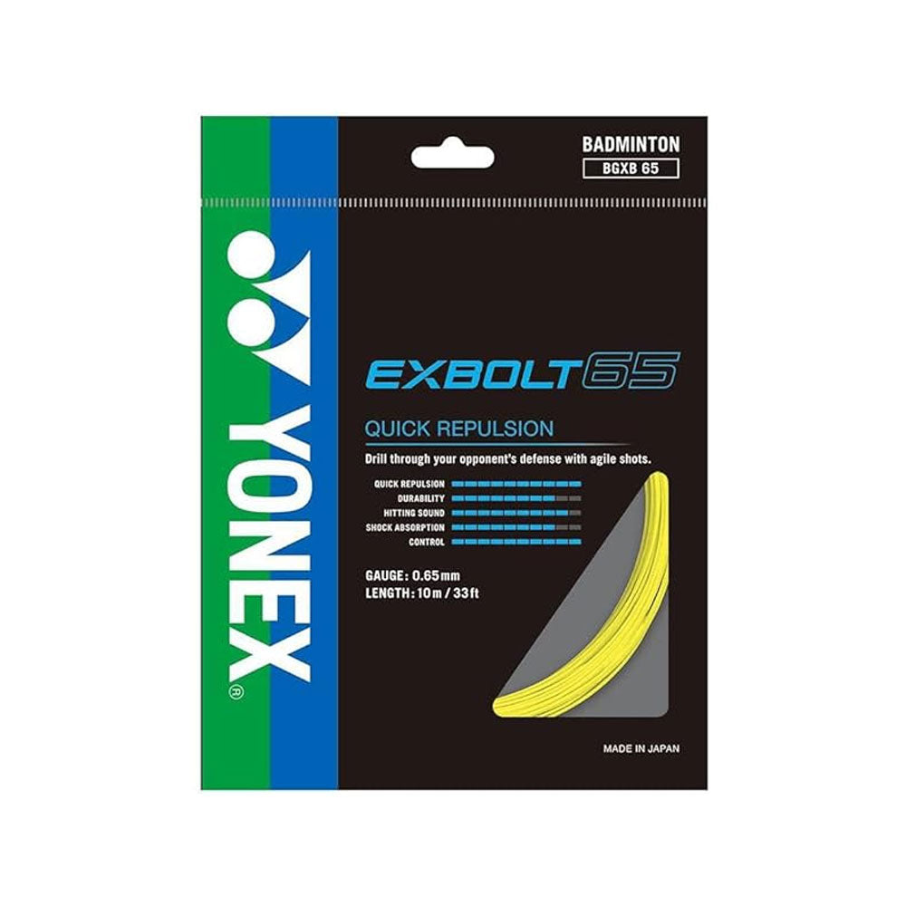 Yonex Exbolt 65 Pack - Jaune