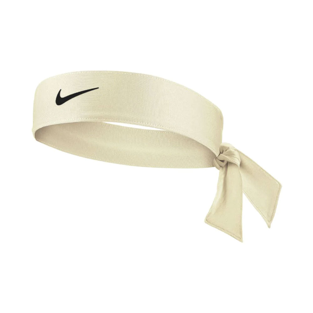 Nike Premier Tennis Head Tie (Women's) - Coconut Milk/Black