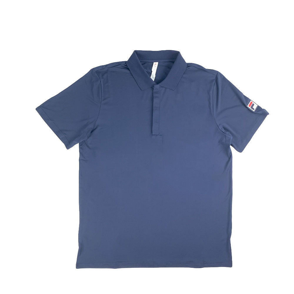 Fila Essentials Short Sleeve Polo (Men's) - Navy Blue