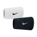 Swoosh Doublewide Wristbands.