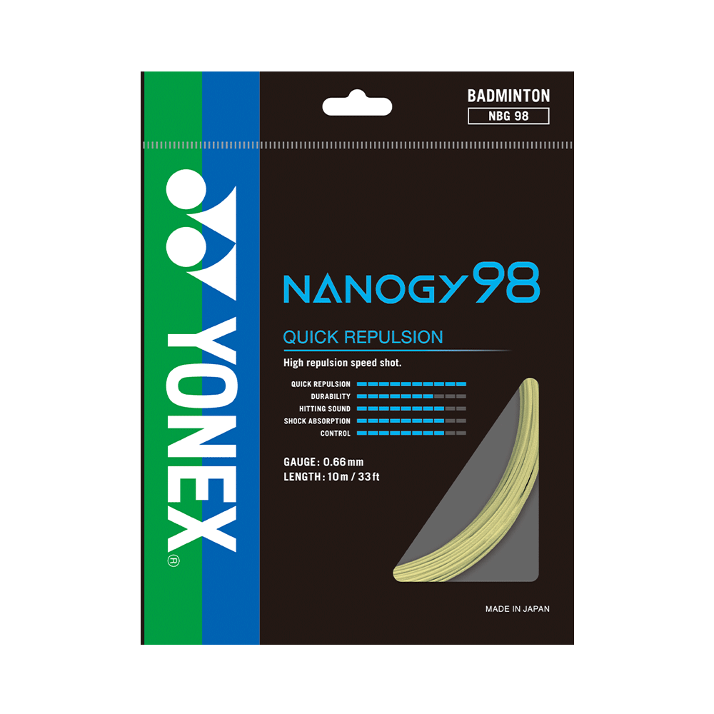 Yonex Nanogy BG98 Pack - Cosmic Gold