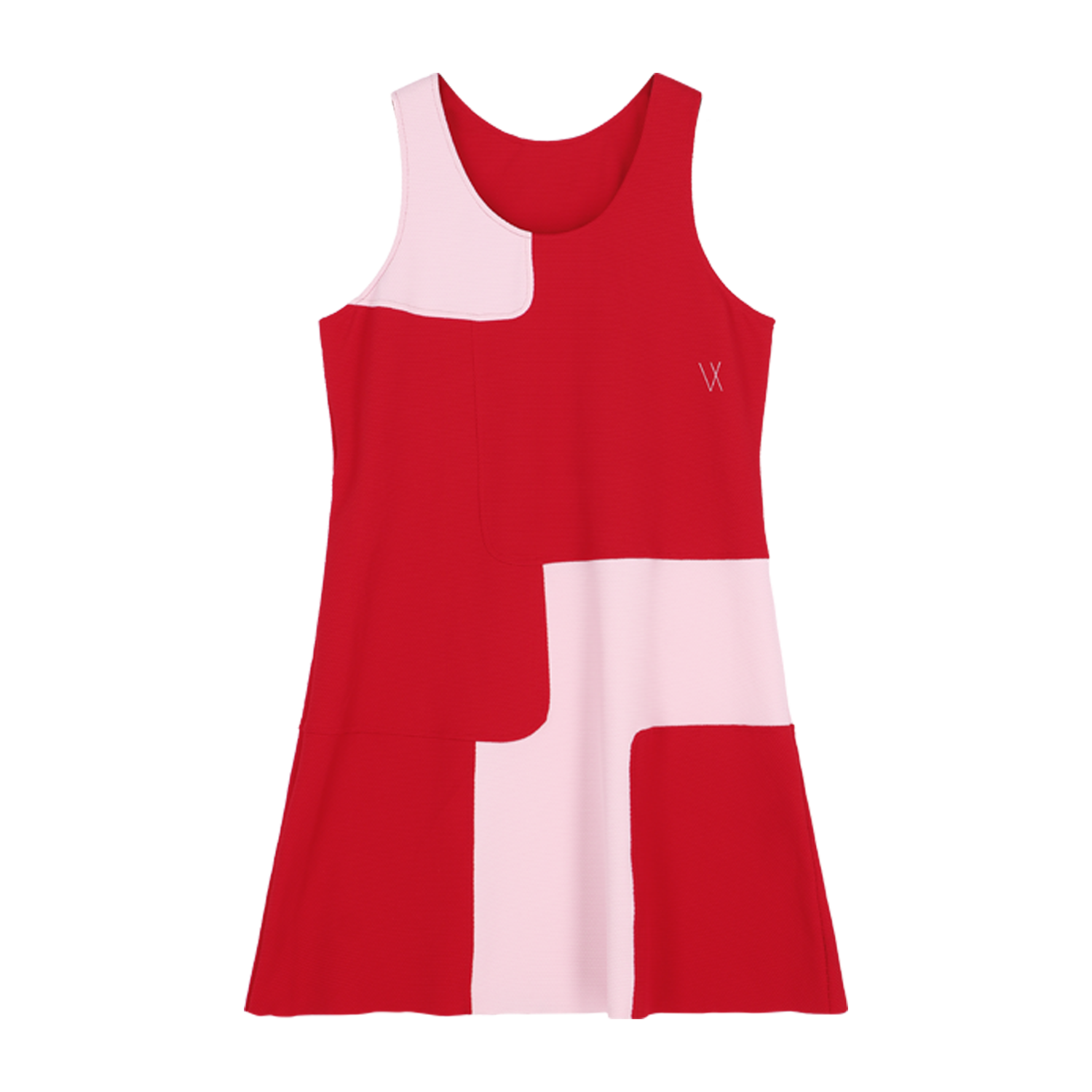 Vieux Jeu Lina Dress (Women's) - Red/Pink