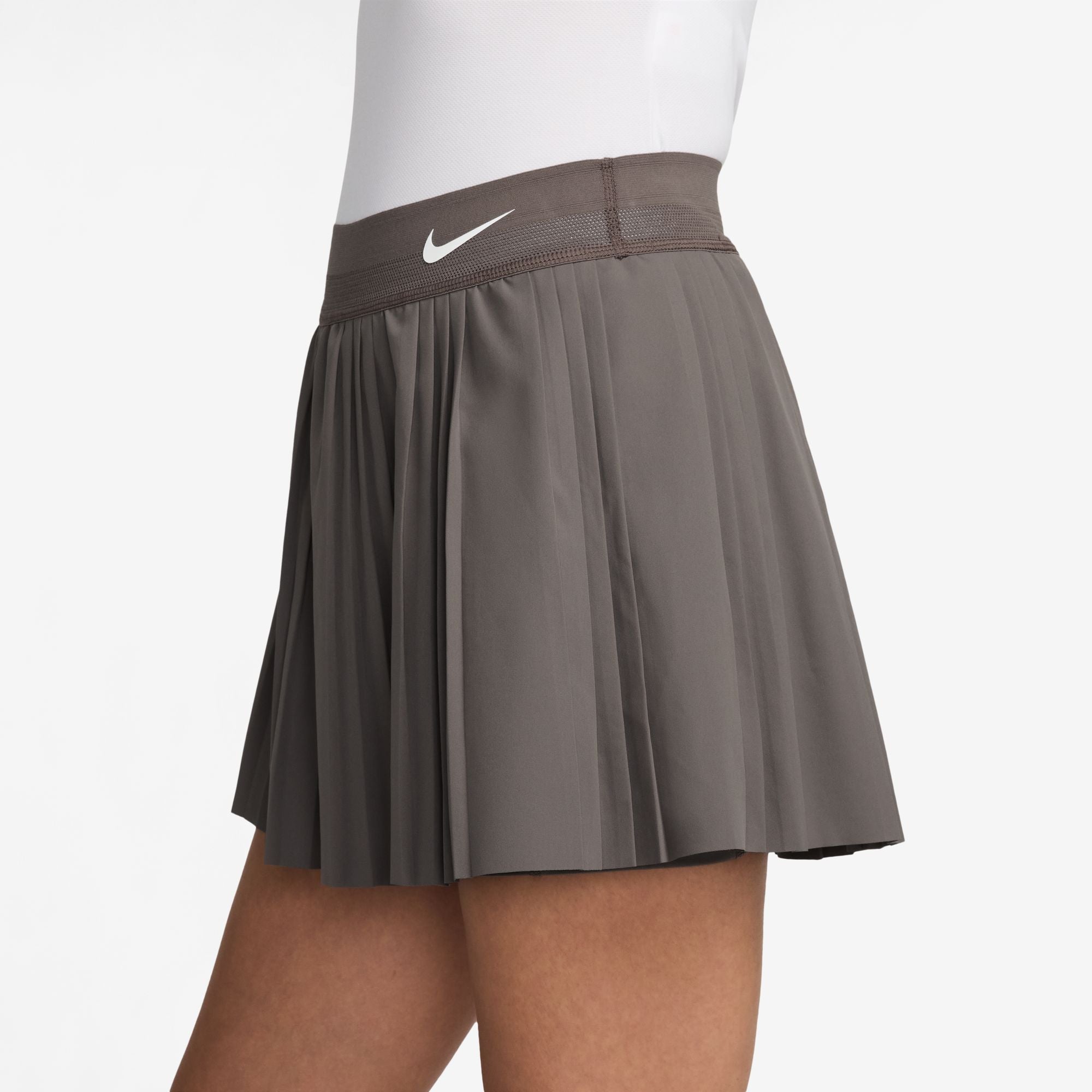 gray nike tennis skirt