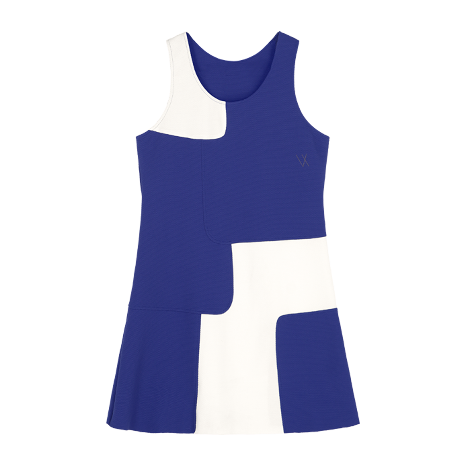 Vieux Jeu Lina Dress (Women's) - Blue/White