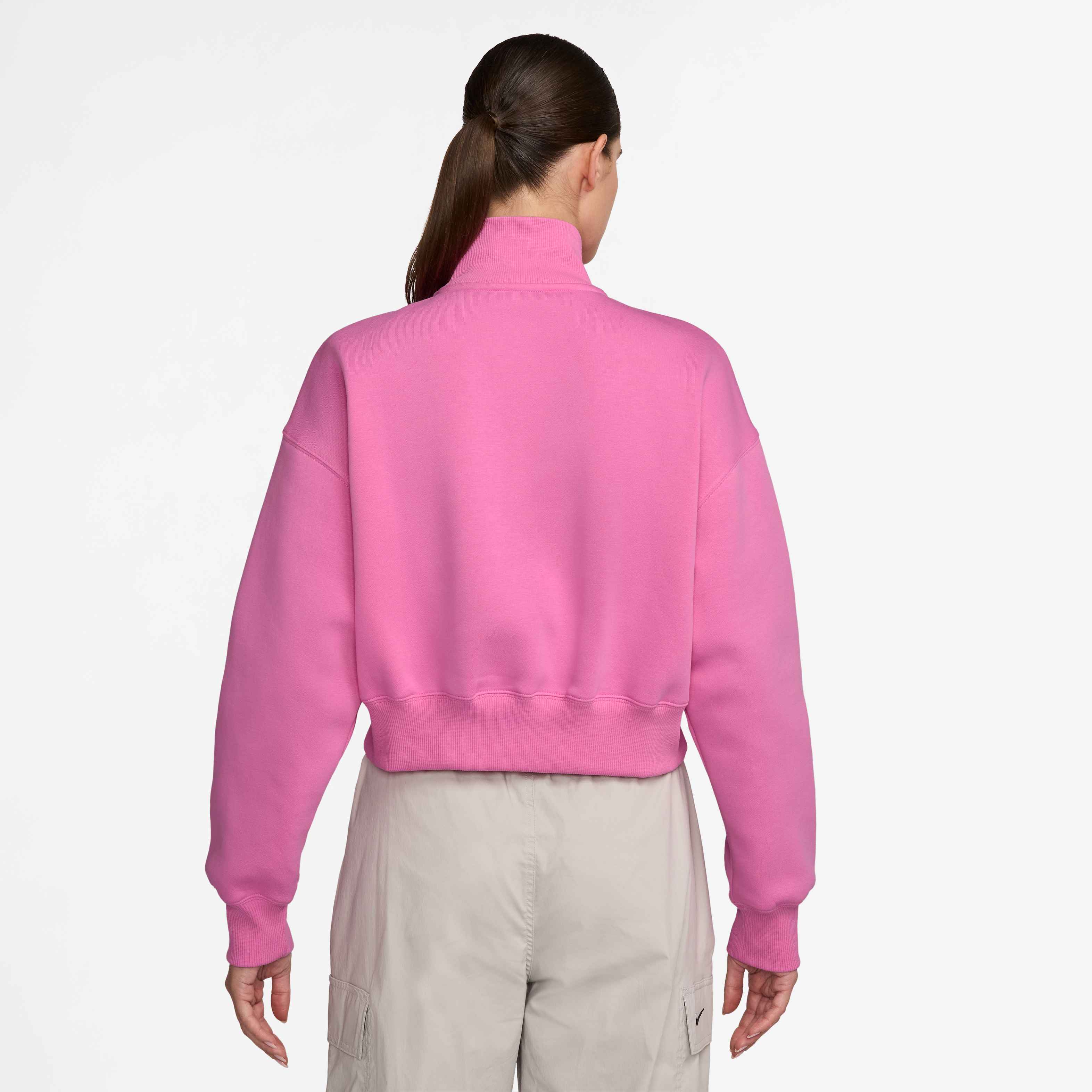 Sportswear Phoenix Fleece Quarter-Zip Cropped