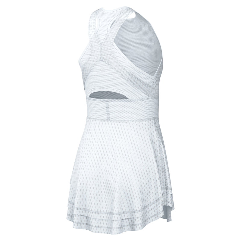 Nike Court Dri-FIT Slam Dress (Women's) - White/Black