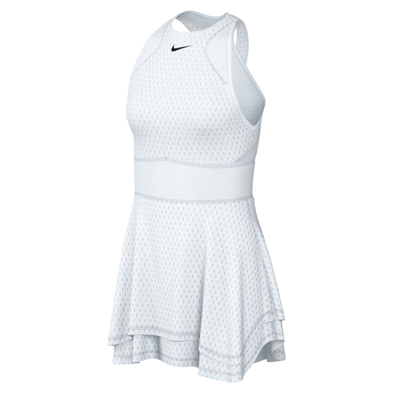 Nike Court Dri-FIT Slam Dress (Women's) - White/Black