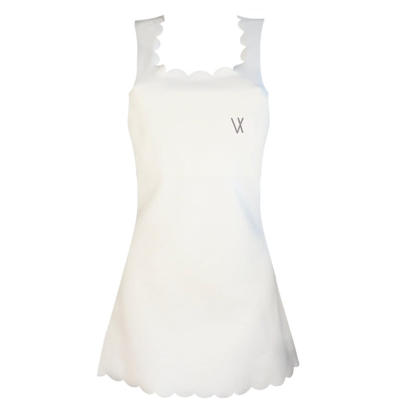 Vieux Jeu Fleur Dress (Women's) - White