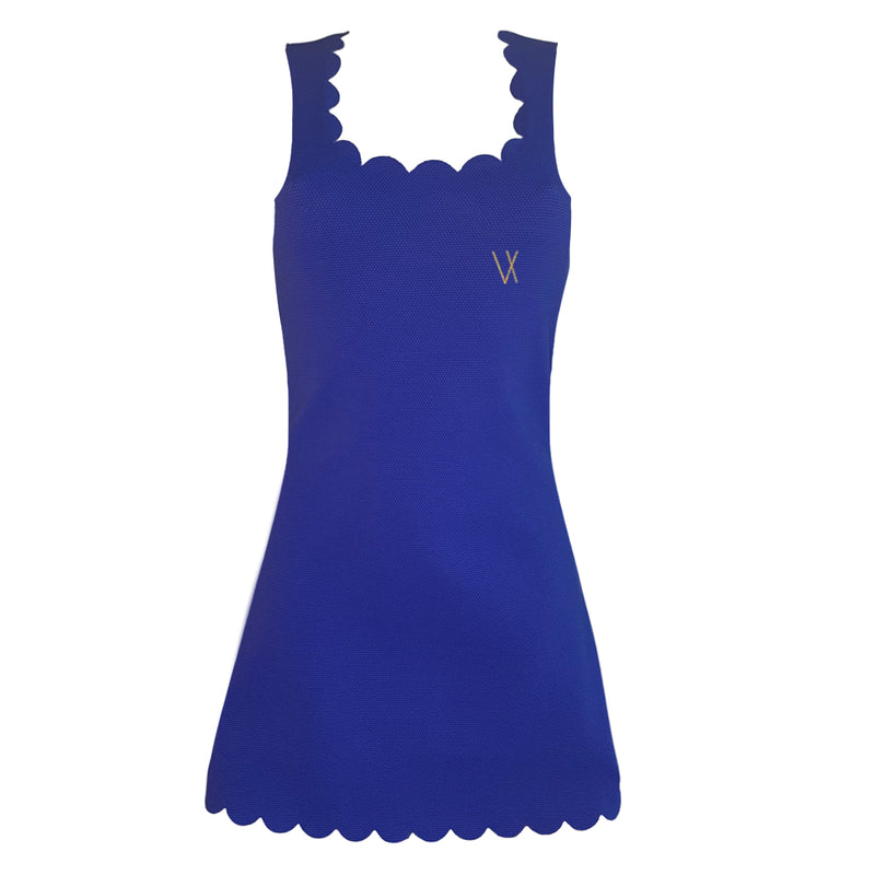Vieux Jeu Fleur Dress (Women's) - Blue