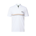 Quarter-Zip Slim Fit Polo Shirt.