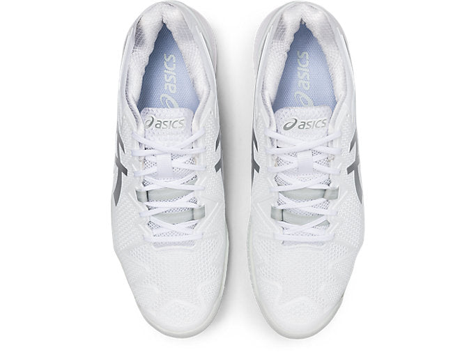 Asics Gel Resolution 8 (Men's) - White/Pure Silver