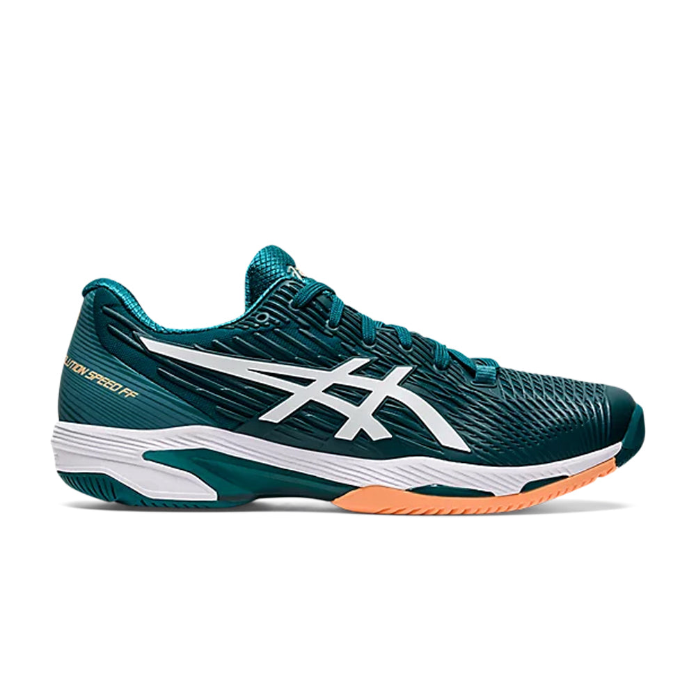 Asics Solution Speed ​​FF 2 (Homme) - Velours Pin/Blanc