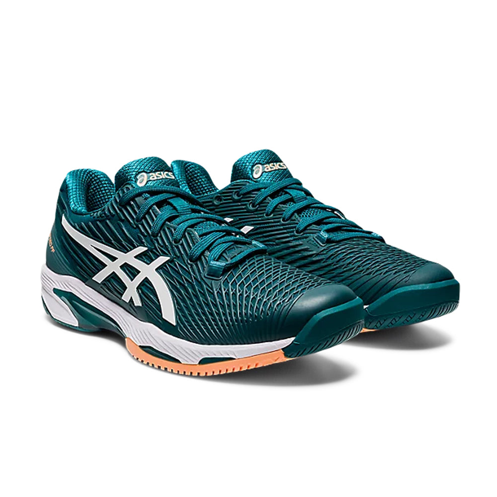 Asics Solution Speed ​​FF 2 (Homme) - Velours Pin/Blanc