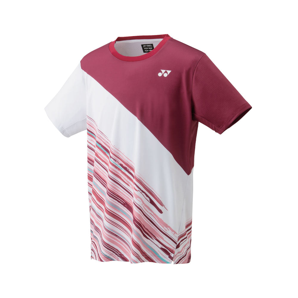 Yonex T-Shirt Slim Fit (Homme) - Wine Red