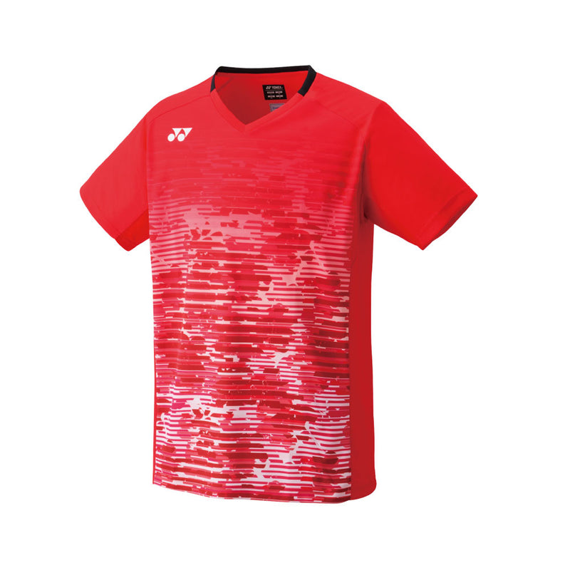 Yonex Crew Neck Shirt (Men's) - Clear Red