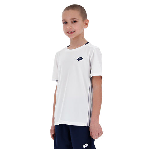 T-shirt Lotto Tennis Team (Garçon) - Blanc Brillant